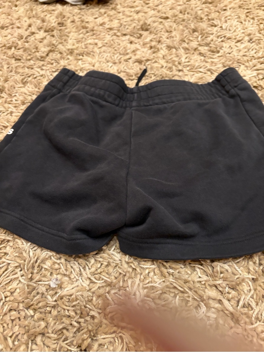 adidas Black Kids Athletic Shorts